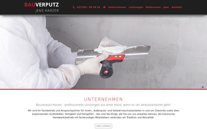 Ekrano kopija bau-verputz.de