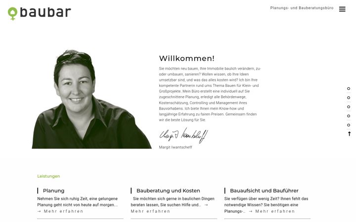 Screenshot of baubar.at