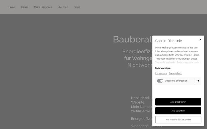 Screenshot of bauberatungfrey.de