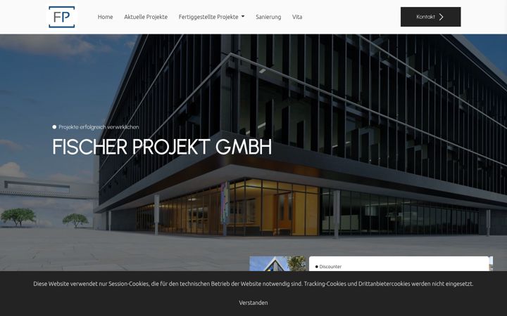 Screenshot of baubetreuung-fischer.de