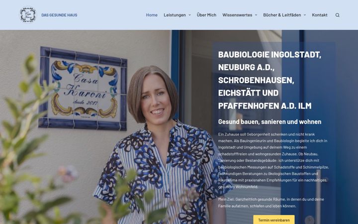 Screenshot of baubiologie-karl.de