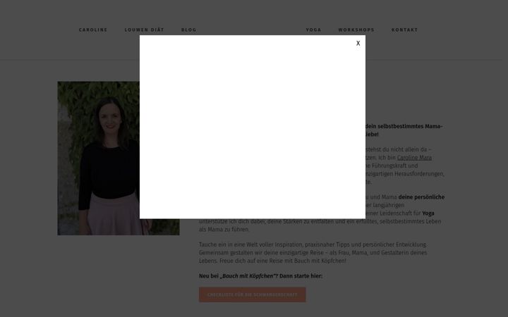 Screenshot of bauch-mit-koepfchen.at