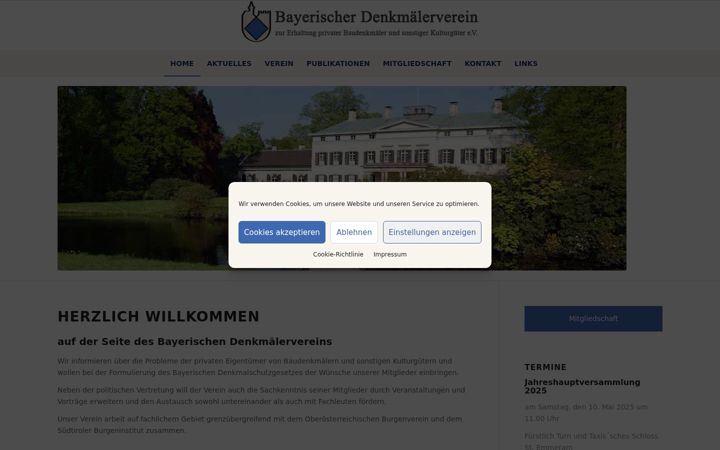 Screenshot of baudenkmaeler.org
