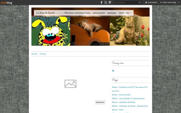 Screenshot of bauds.fr