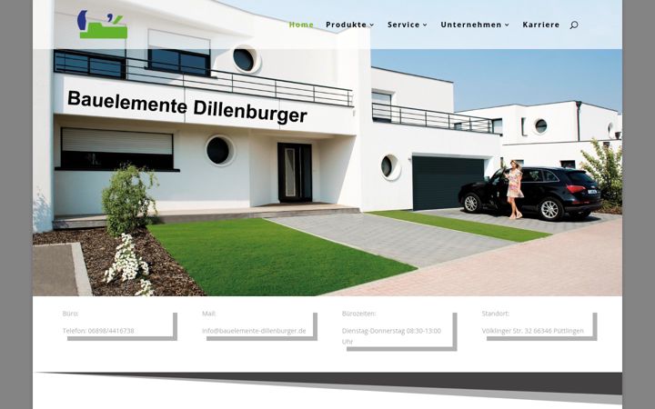 Skærmbillede af bauelemente-dillenburger.de