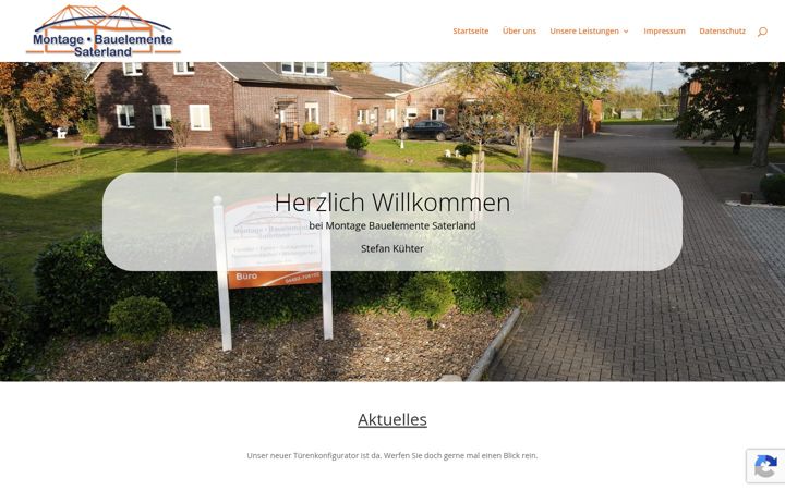 Screenshot van bauelemente-saterland.de