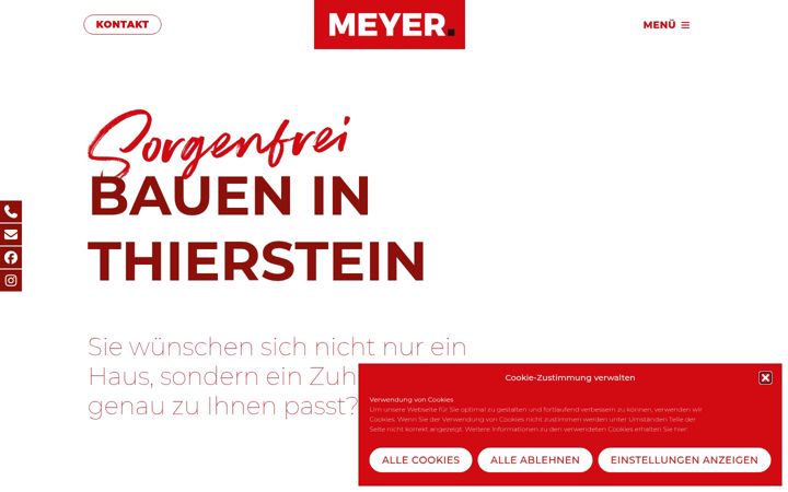 Skärmbild av bauen-in-thierstein.de