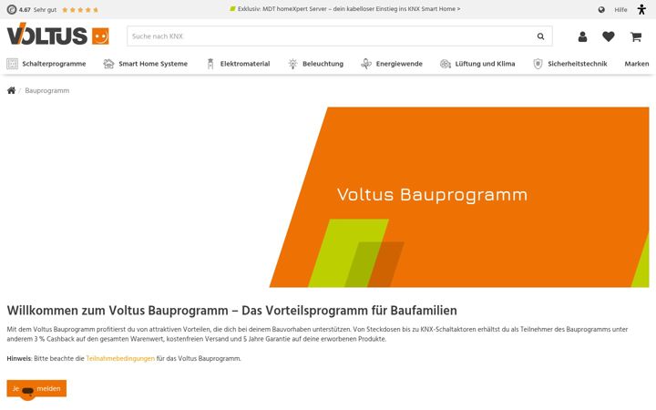 Captură de ecran a bauen-mit-voltus.de