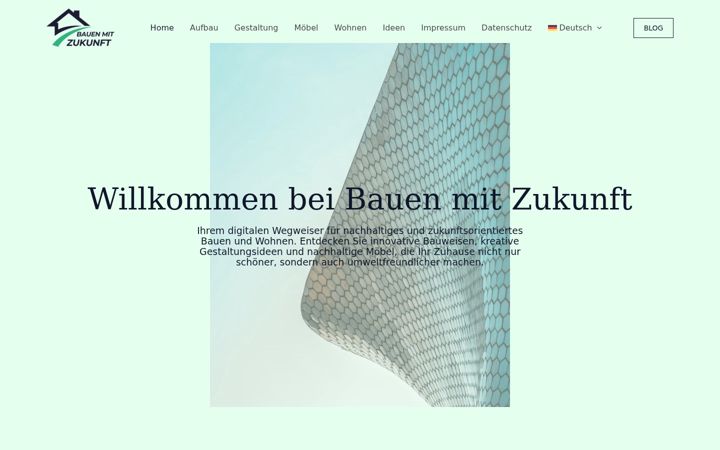 Screenshot of bauen-mit-zukunft.com