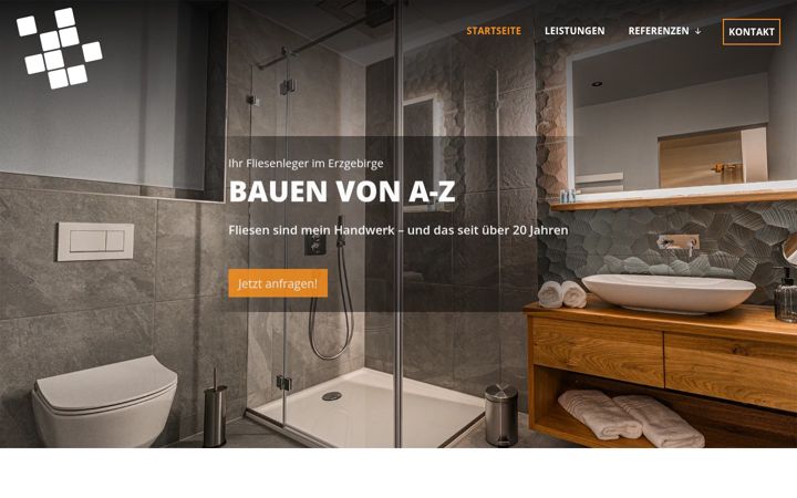 Screenshot of bauenvona-z.de