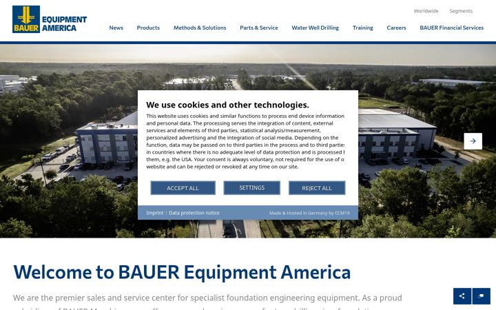 Screenshot of bauer-conroe.com
