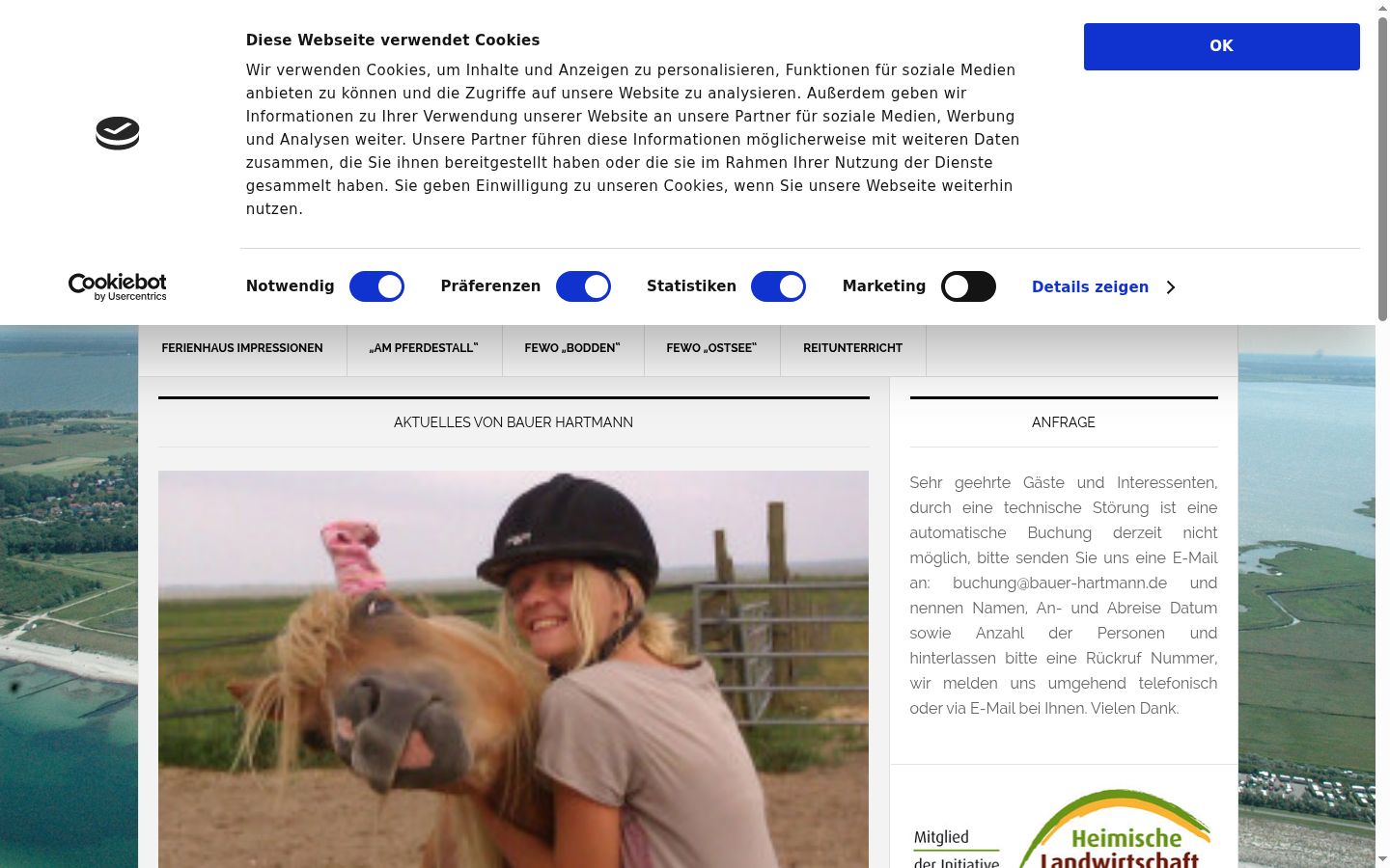 Zrzut ekranu banera zgody wyświetlanego przed jakąkolwiek interakcją