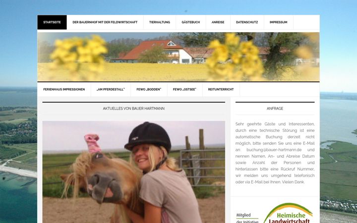 Screenshot of bauer-hartmann.de