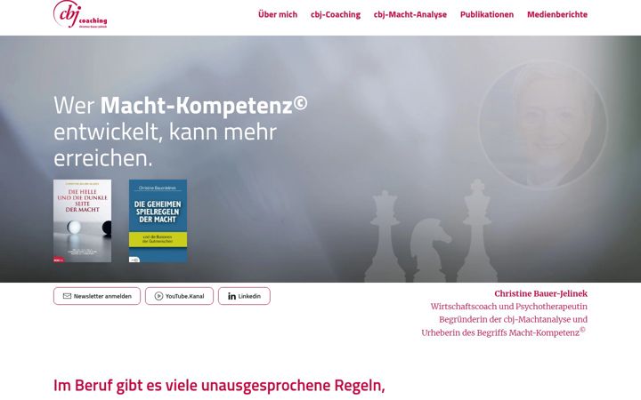 Screenshot of bauer-jelinek.at