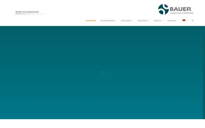 Screenshot του bauer-logistik.de