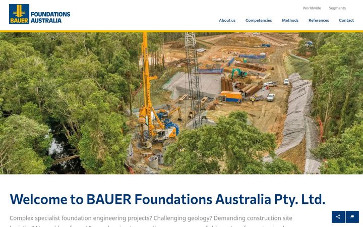 Skjámynd af baueraustralia.com.au
