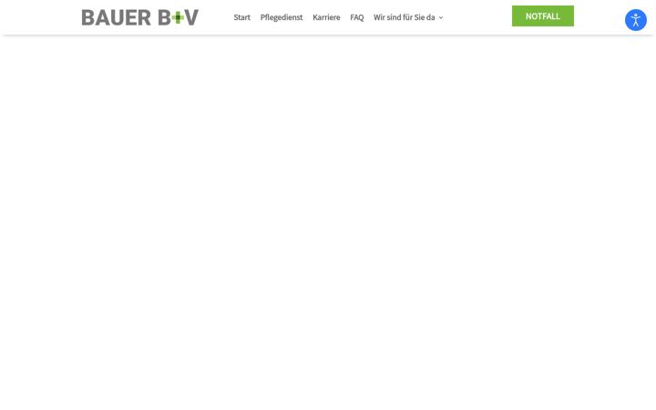 Zrzut ekranu bauerbv-pflege.de
