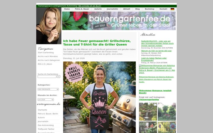 Zrzut ekranu bauerngartenfee.de
