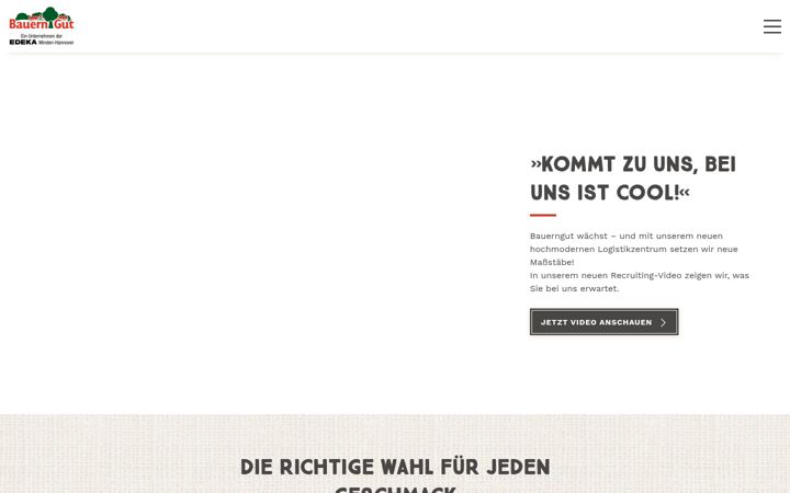 Zrzut ekranu bauerngut.de