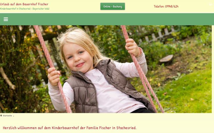 Screenshot of bauernhof-fischer.de