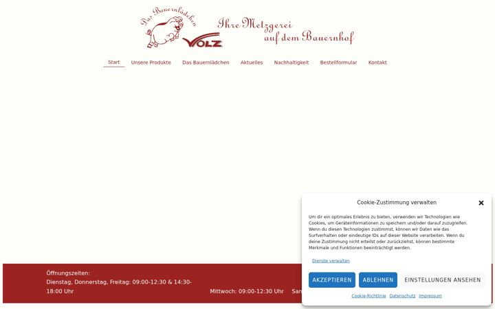 Screenshot of bauernlaedchen-volz.de