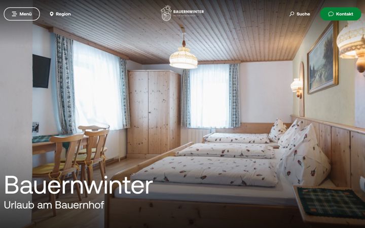 Screenshot of bauernwinter.at