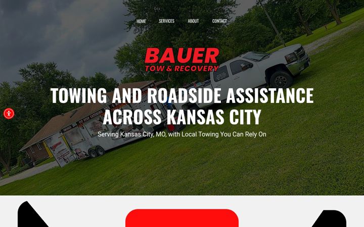 Screenshot of bauertow.com