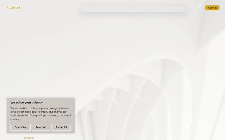 Screenshot of bauerx8.com