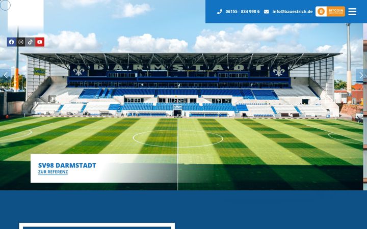 Screenshot of bauestrich.de