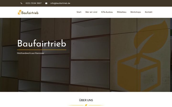 Screenshot of baufairtrieb.de