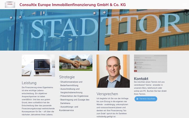 Screenshot of baufi-lotse.com