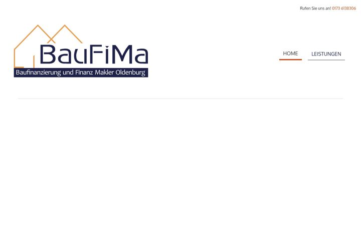 Screenshot of baufima.de