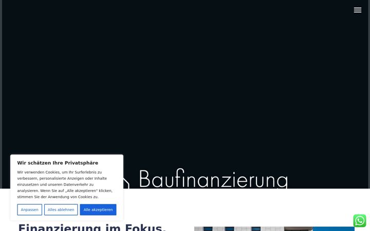 Screenshot of baufinanzierung-simon.de