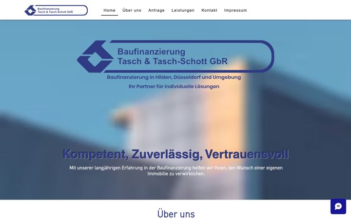 Captură de ecran a baufinanzierung-tasch.de