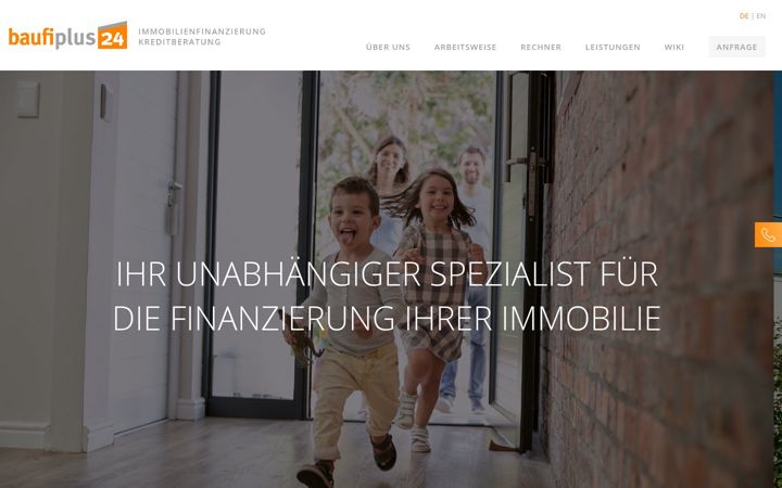 Screenshot of baufiplus24.de