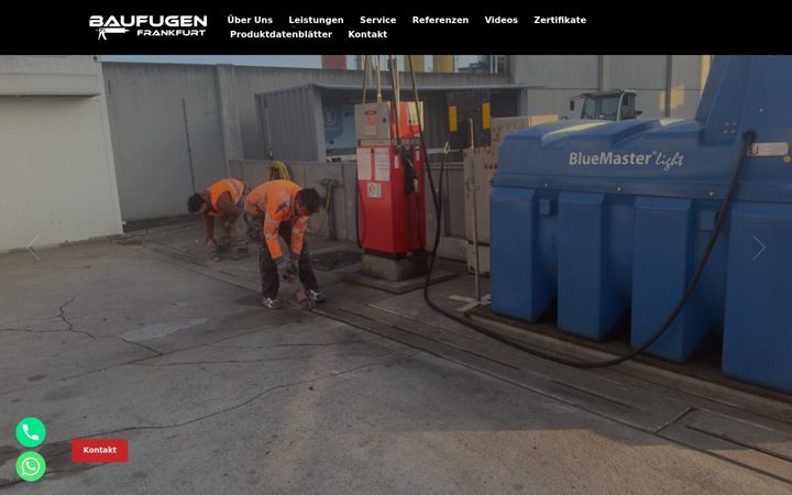 Screenshot of baufugen.com