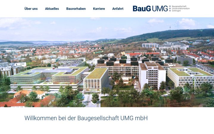 Screenshot of baug-umg.de