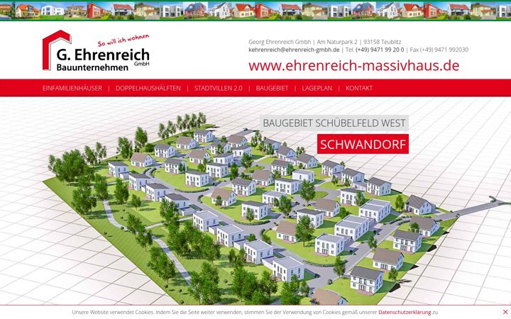 Screenshot stránky baugebiet-schuebelfeld-west.de