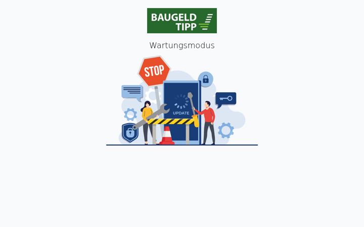 Screenshot of baugeld-tipp.de