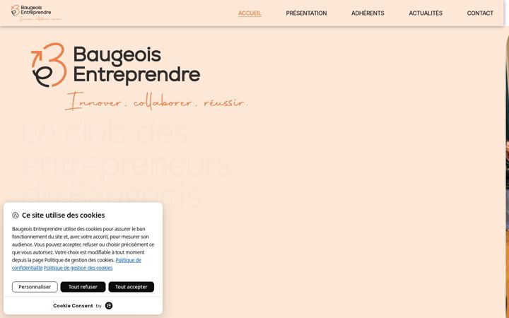 Screenshot του baugeois-entreprendre.fr
