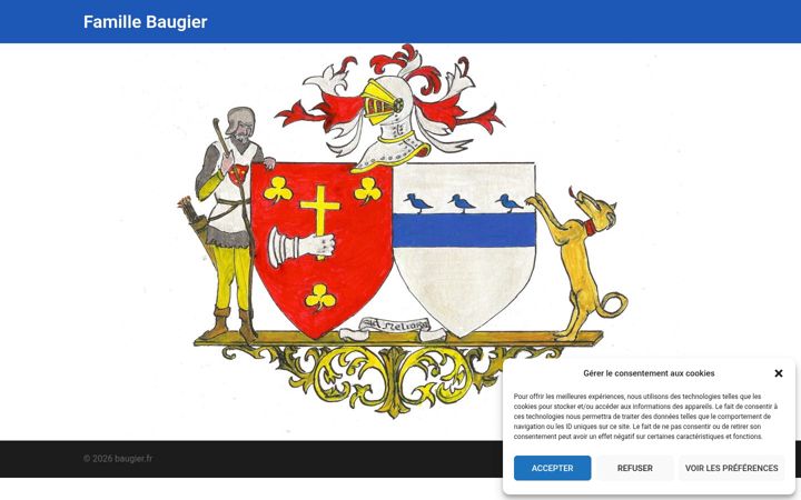 Screenshot of baugier.fr