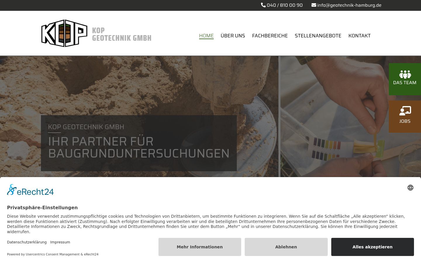 Screenshot tal-banner tal-kunsens muri qabel kwalunkwe interazzjoni