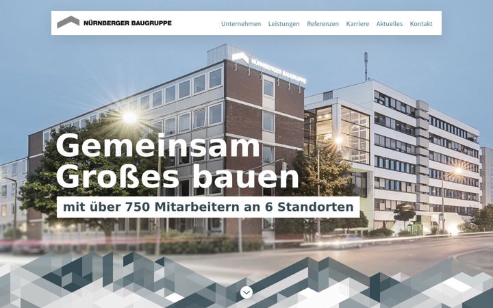 Screenshot of baugruppe.de