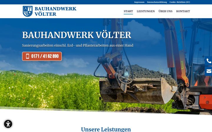 Screenshot of bauhandwerk-voelter.de