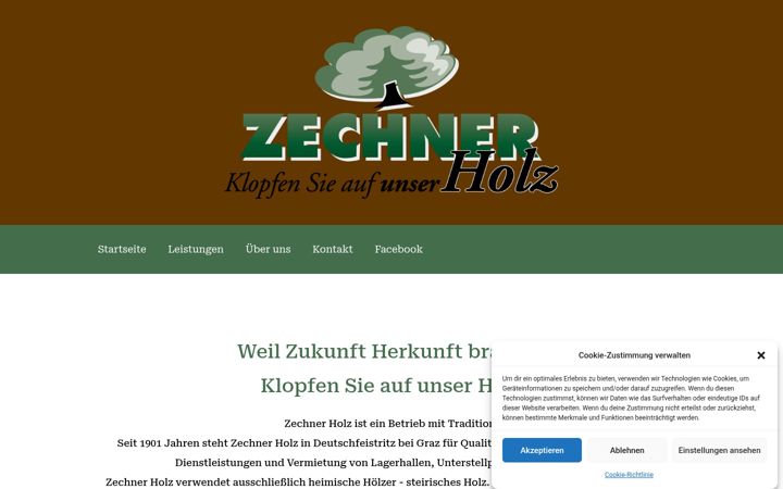 Screenshot of bauholz.at