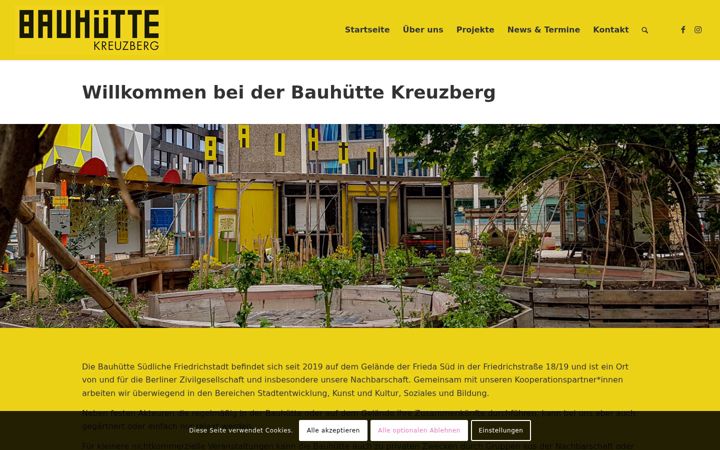 Screenshot του bauhuette-kreuzberg.de