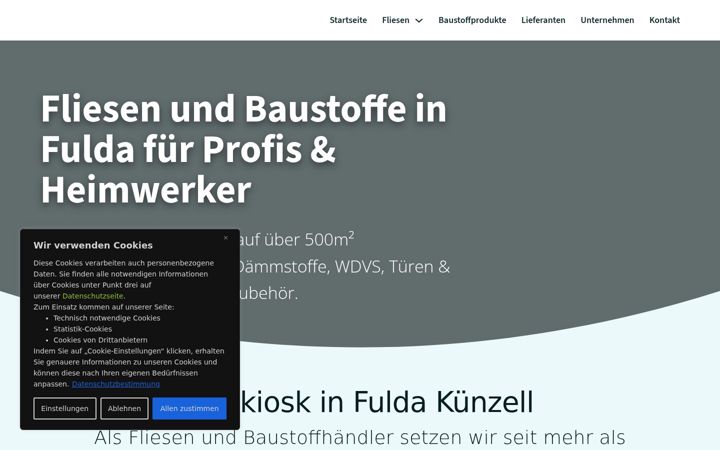 Екранна снимка на baukiosk-fulda.de