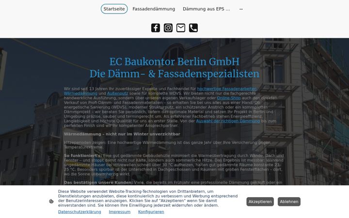 Screenshot of baukontor-berlin.com