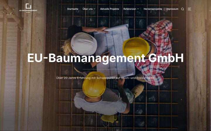 Screenshot of bauleitung.nrw