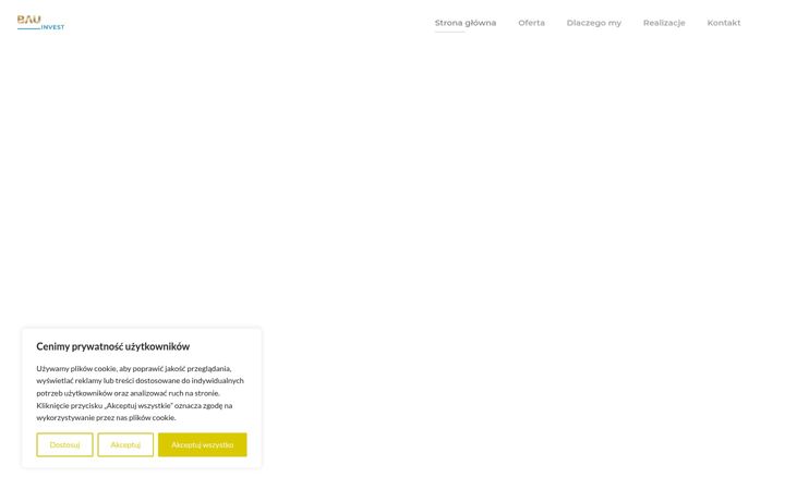 Screenshot von bauline.pl